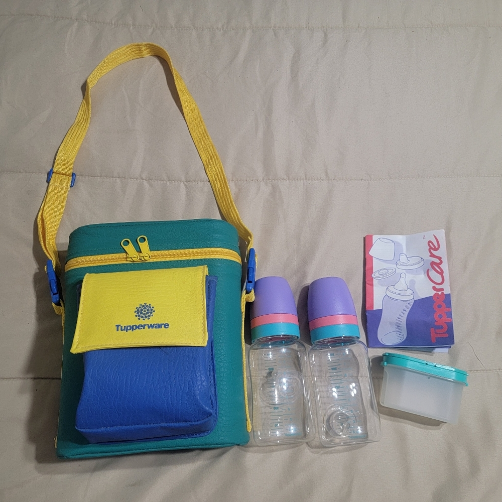 Vintage Tupperware Tuppercare Bottle Bag